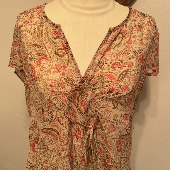 Like new MATERNITY top blouse OH BABY! So S - Picture 5 of 5